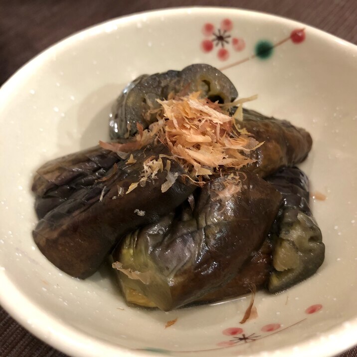 簡単もう一品！茄子の煮浸し